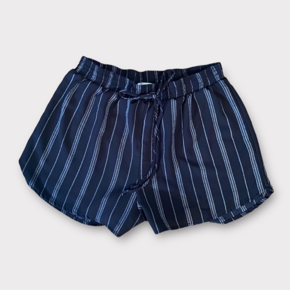 Lovely Navy Boutique Shorts